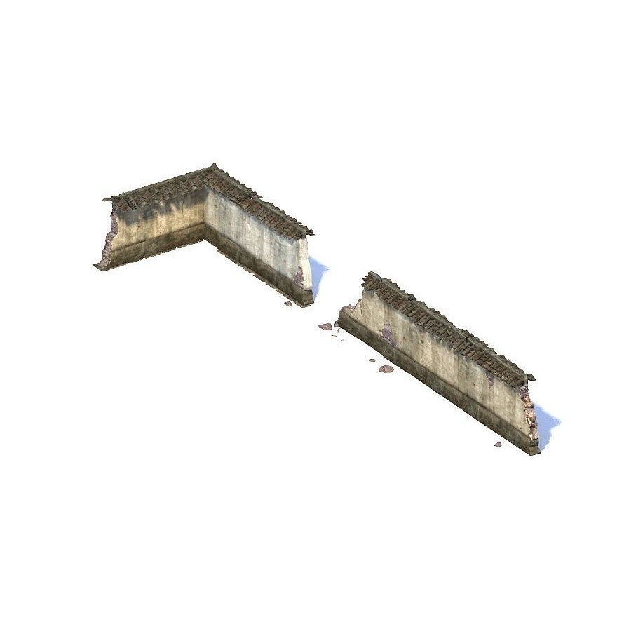 Abandoned House 3D Model – PBR Game Asset, FBX, OBJ, Blender - View 10