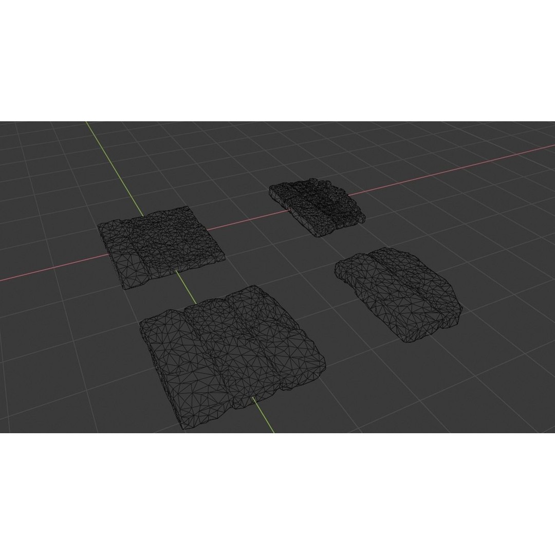 Mayan Ruins 3D Model – Low Poly Historic Environment Kit, FBX - View 14