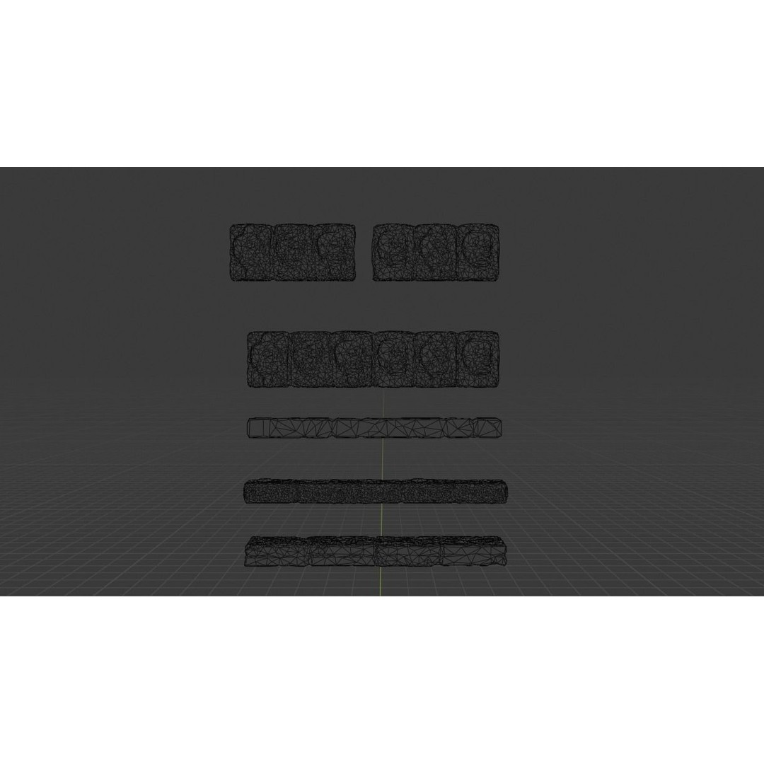 Mayan Ruins 3D Model – Low Poly Historic Environment Kit, FBX - View 20