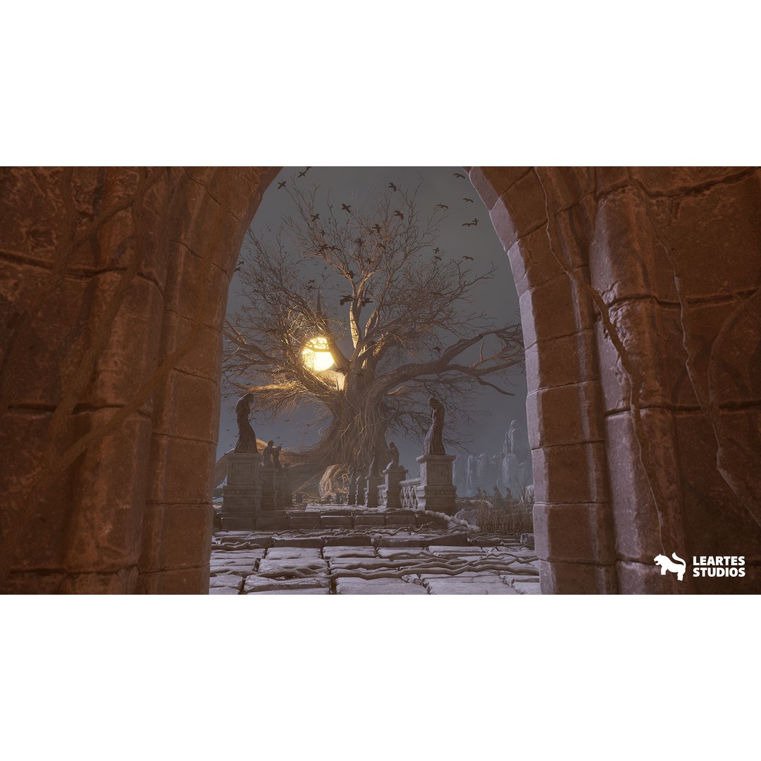 The Great Tree 3D Model – Low Poly Environment, FBX, Game Ready - View 11
