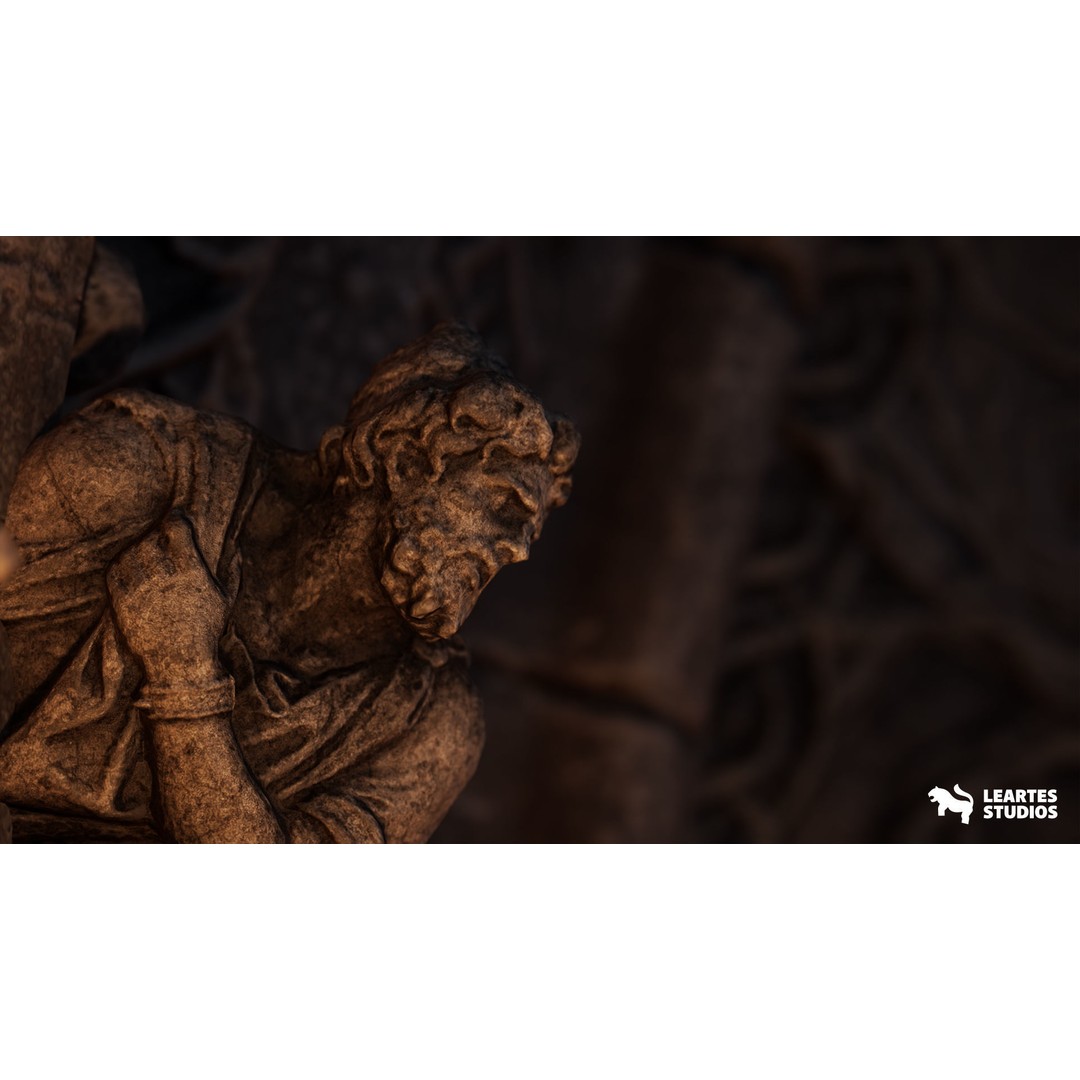 The Great Tree 3D Model – Low Poly Environment, FBX, Game Ready - View 14