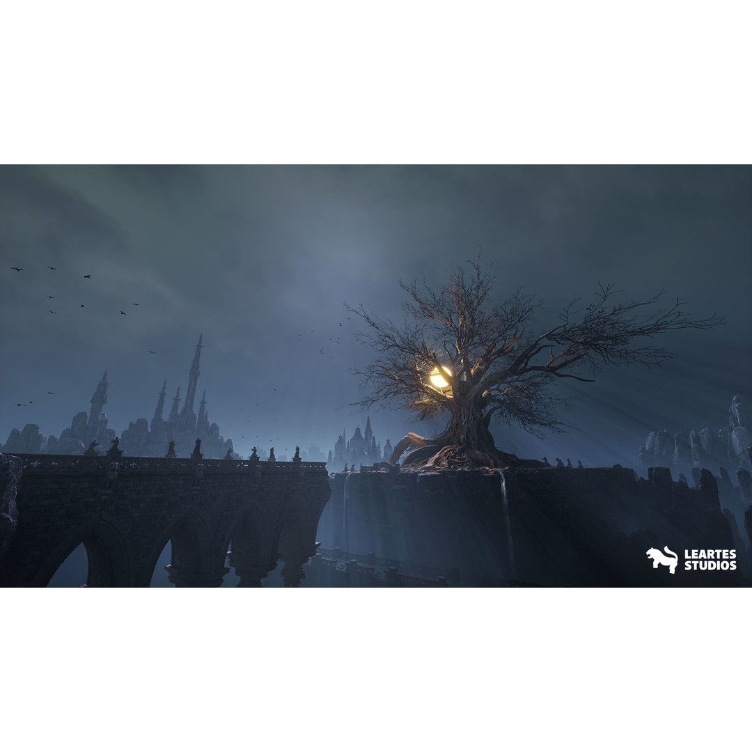 The Great Tree 3D Model – Low Poly Environment, FBX, Game Ready - View 4