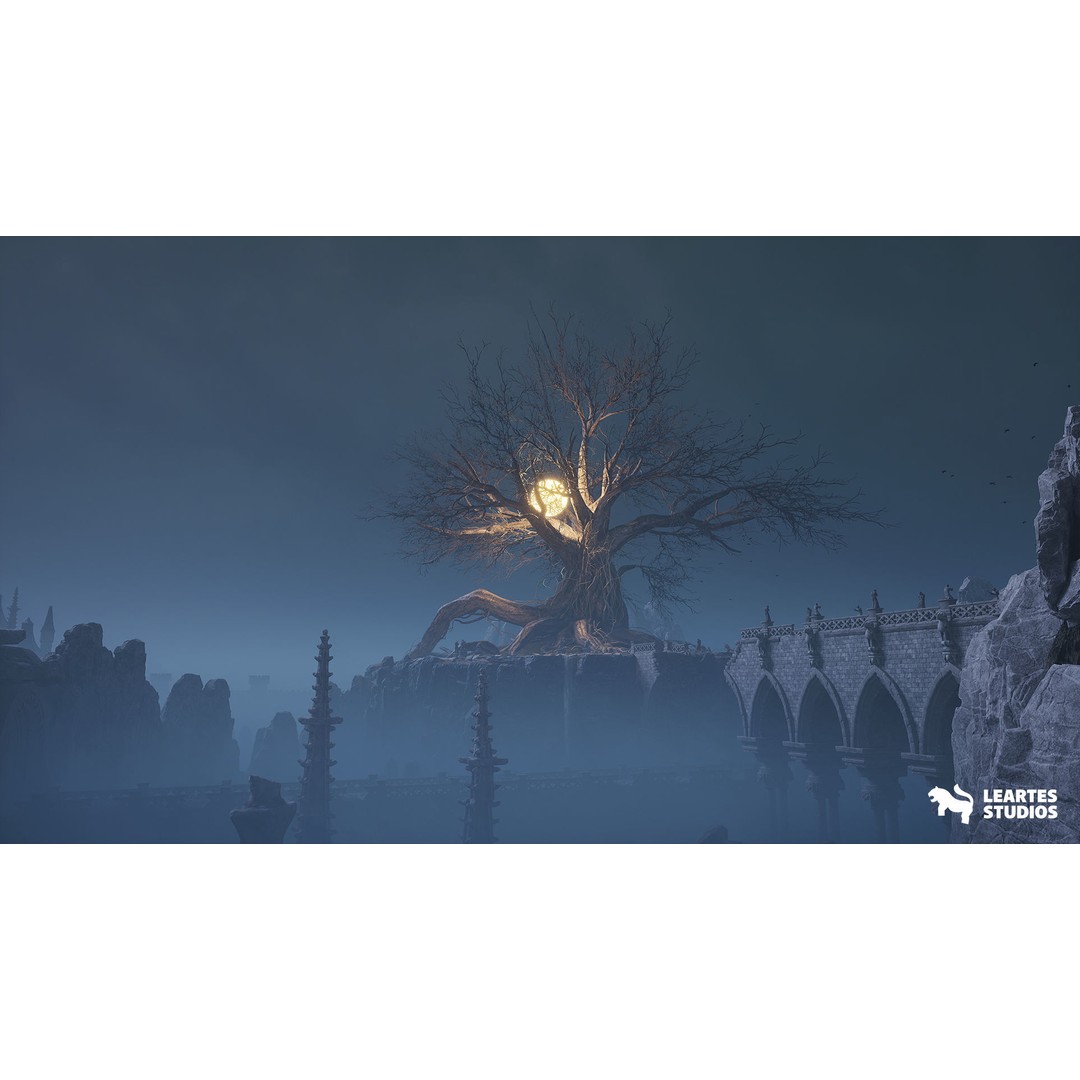The Great Tree 3D Model – Low Poly Environment, FBX, Game Ready - View 8