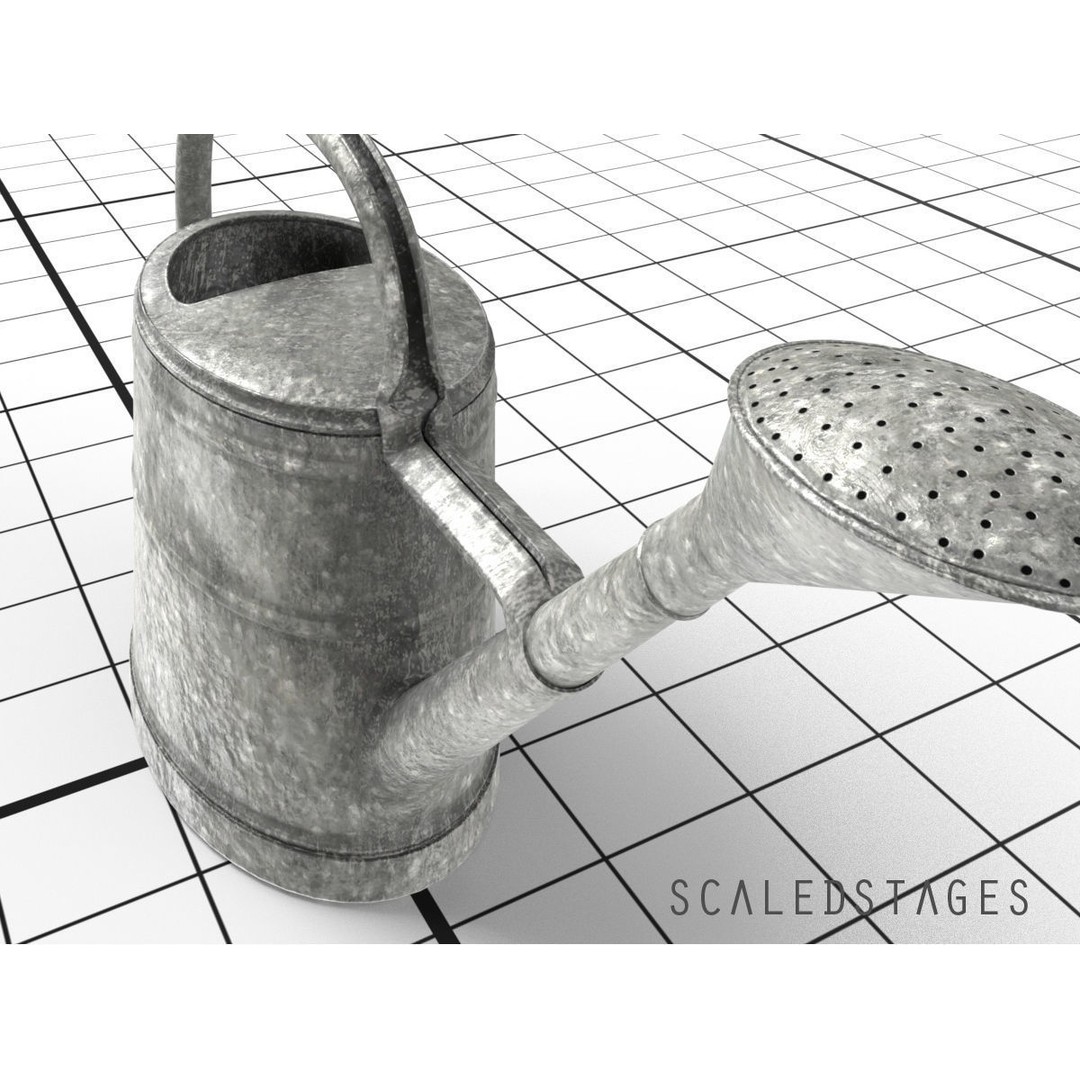 Garden Tools 3D Model – Low Poly PBR Assets for Blender, FBX - View 17