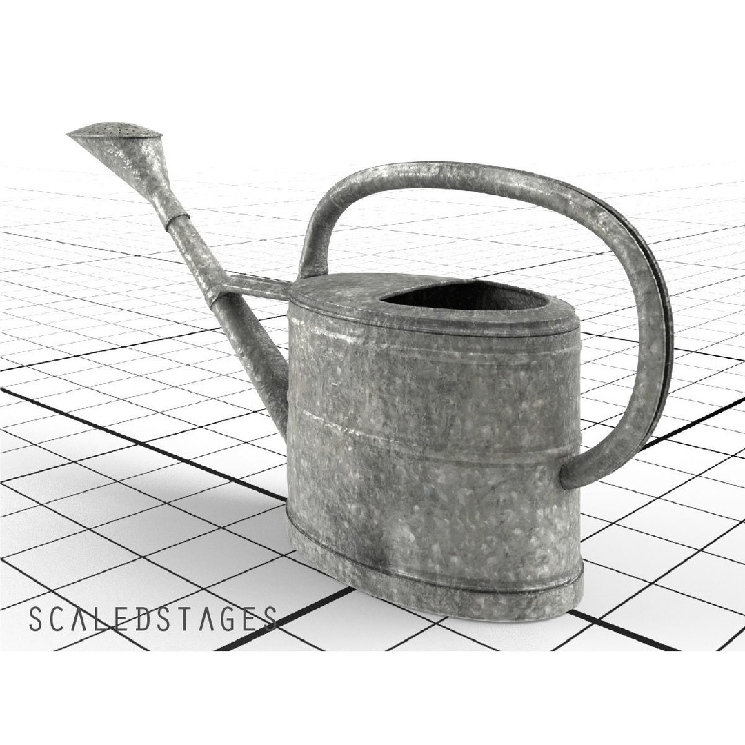 Garden Tools 3D Model – Low Poly PBR Assets for Blender, FBX - View 18