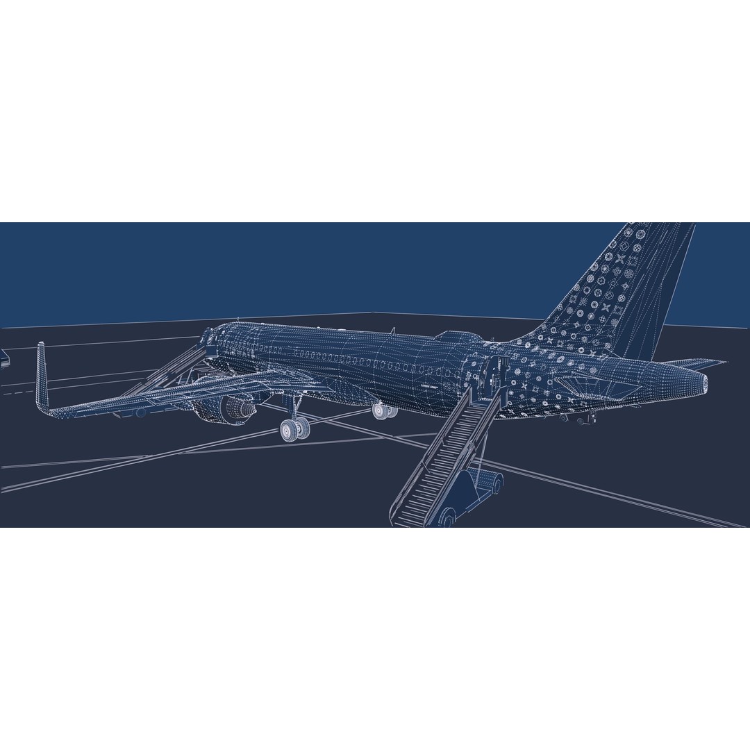 Airbus A320neo 3D Model – High Poly Aircraft, FBX, OBJ, Lumion Ready