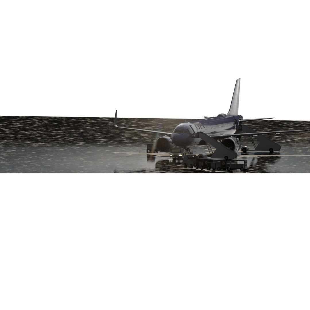 Airbus A320neo 3D Model – High Poly Aircraft, FBX, OBJ, Lumion Ready - View 4