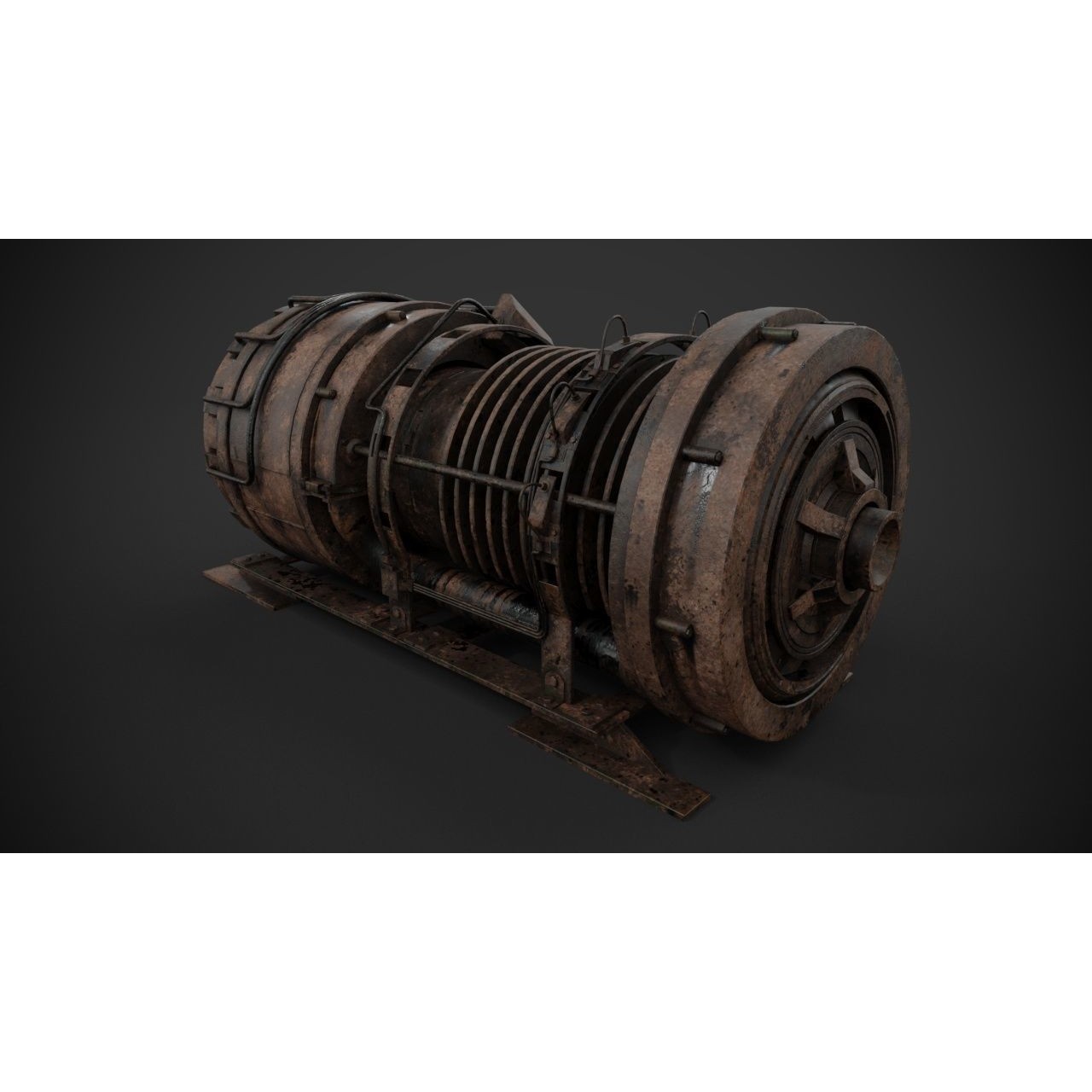 Machinery Device - Game-Ready 3D Model - View 11