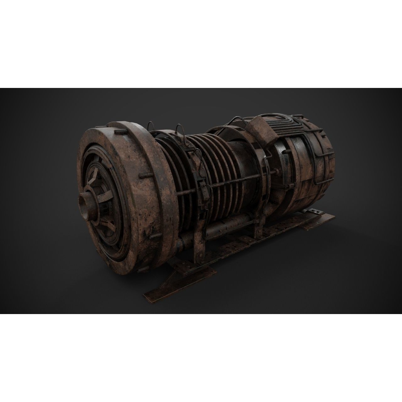 Machinery Device - Game-Ready 3D Model - View 12