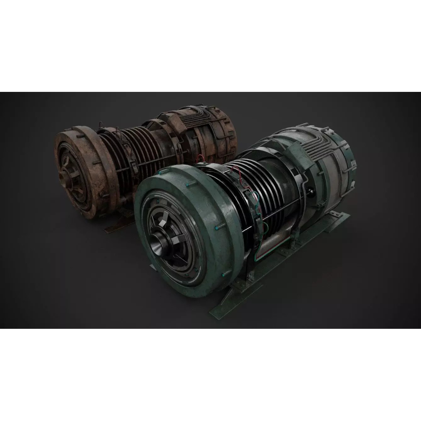 Machinery Device - Game-Ready 3D Model - View 2