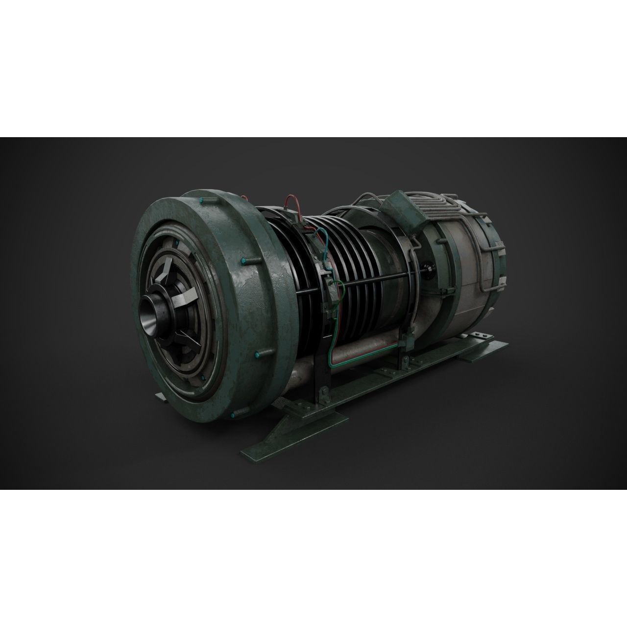 Machinery Device - Game-Ready 3D Model - View 4
