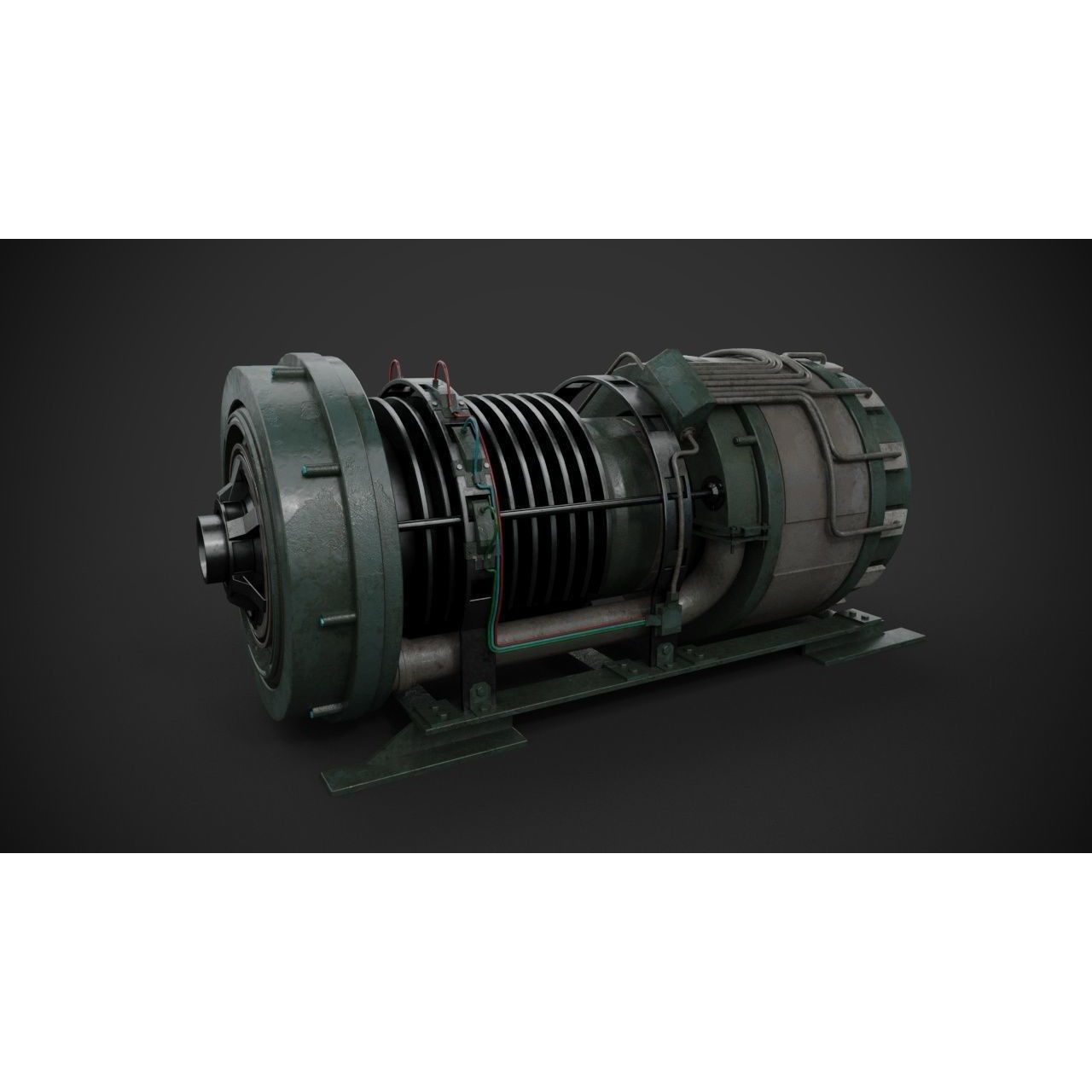 Machinery Device - Game-Ready 3D Model - View 5
