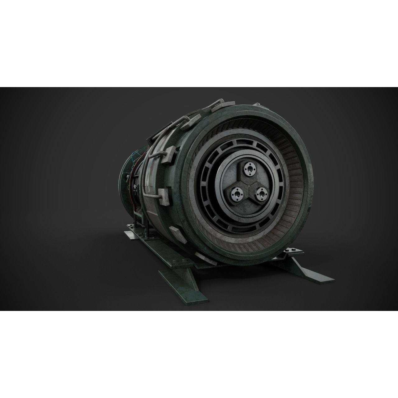 Machinery Device - Game-Ready 3D Model - View 8