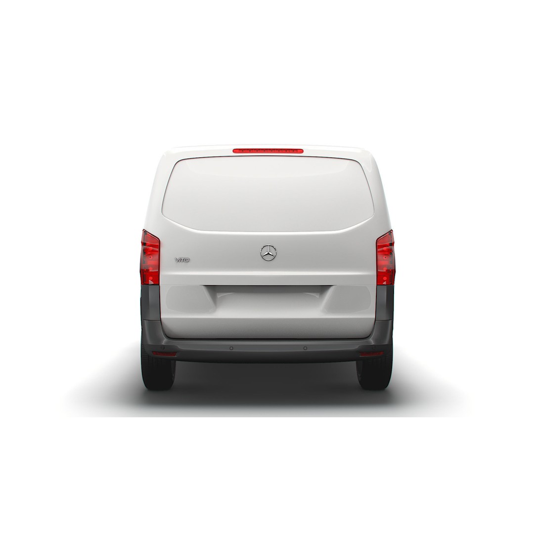 Mercedes Benz E Vito Panel Van 3D Model – High Poly Utility Vehicle, FBX - View 12
