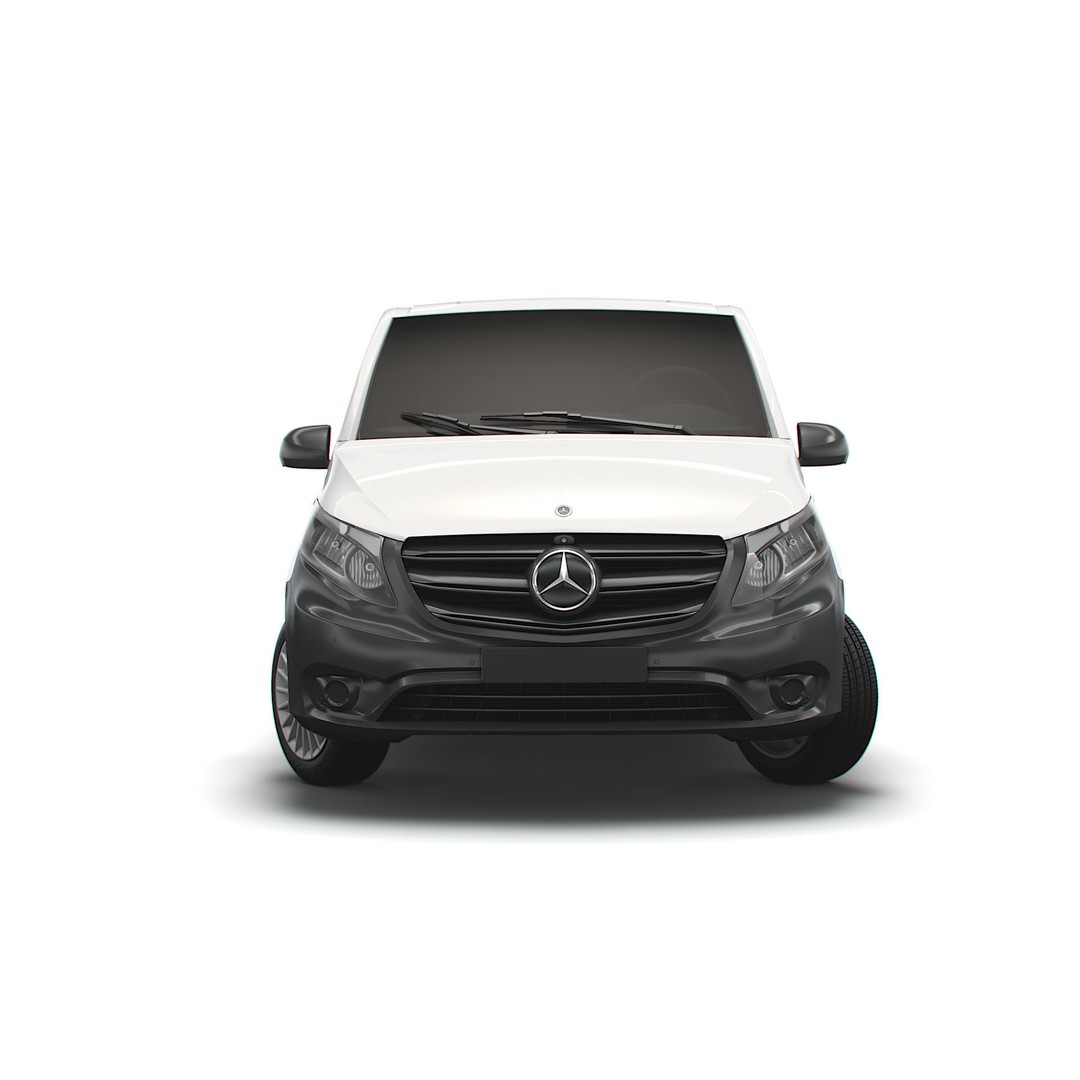 Mercedes Benz E Vito Panel Van 3D Model – High Poly Utility Vehicle, FBX - View 8