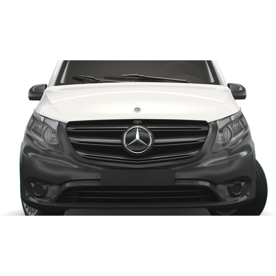Mercedes Benz E Vito Panel Van 3D Model – High Poly Utility Vehicle, FBX - View 9