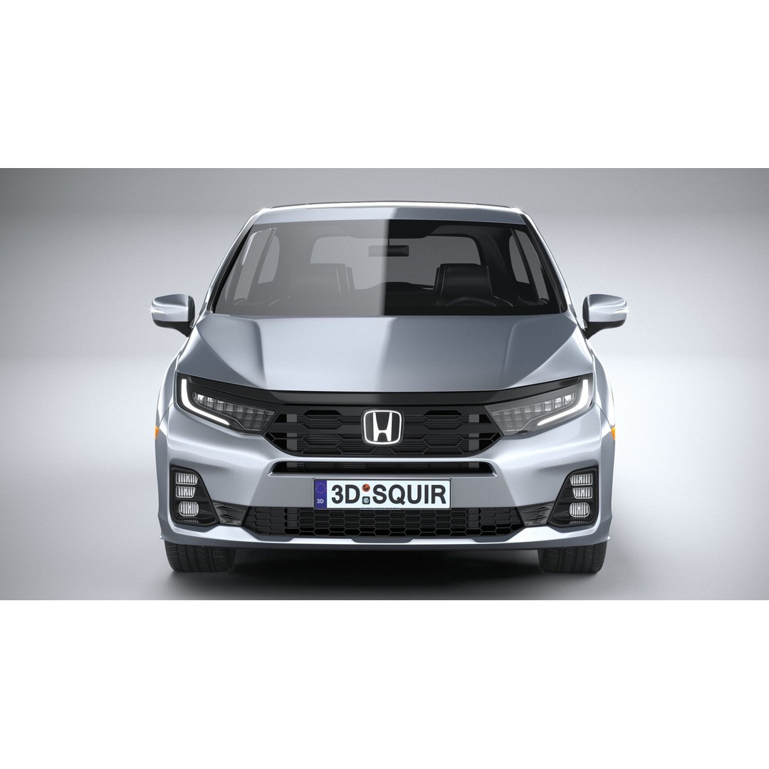 Honda Odyssey 2025 3D Model – High Poly Car Asset, FBX, OBJ - View 15