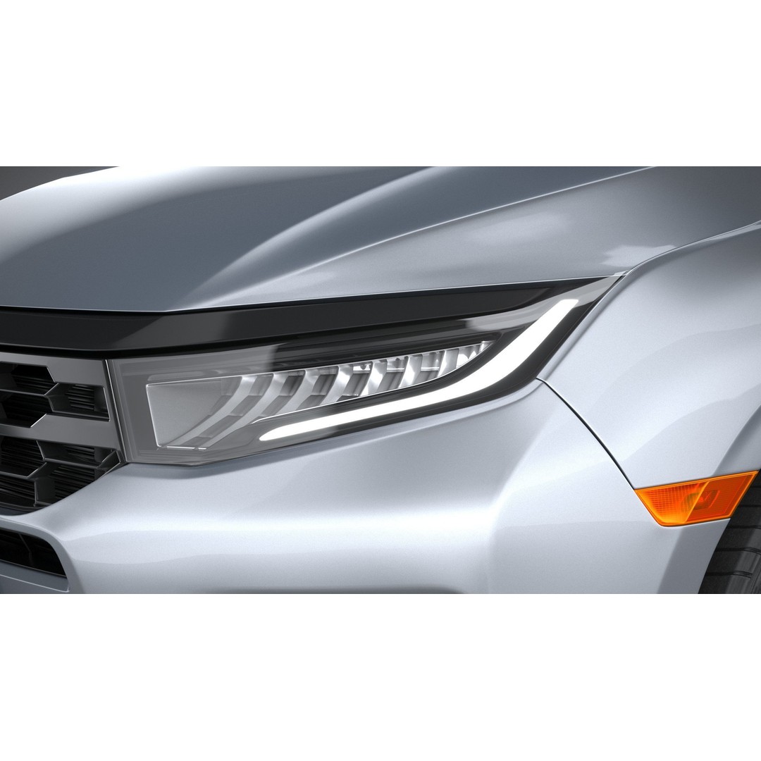 Honda Odyssey 2025 3D Model – High Poly Car Asset, FBX, OBJ - View 16
