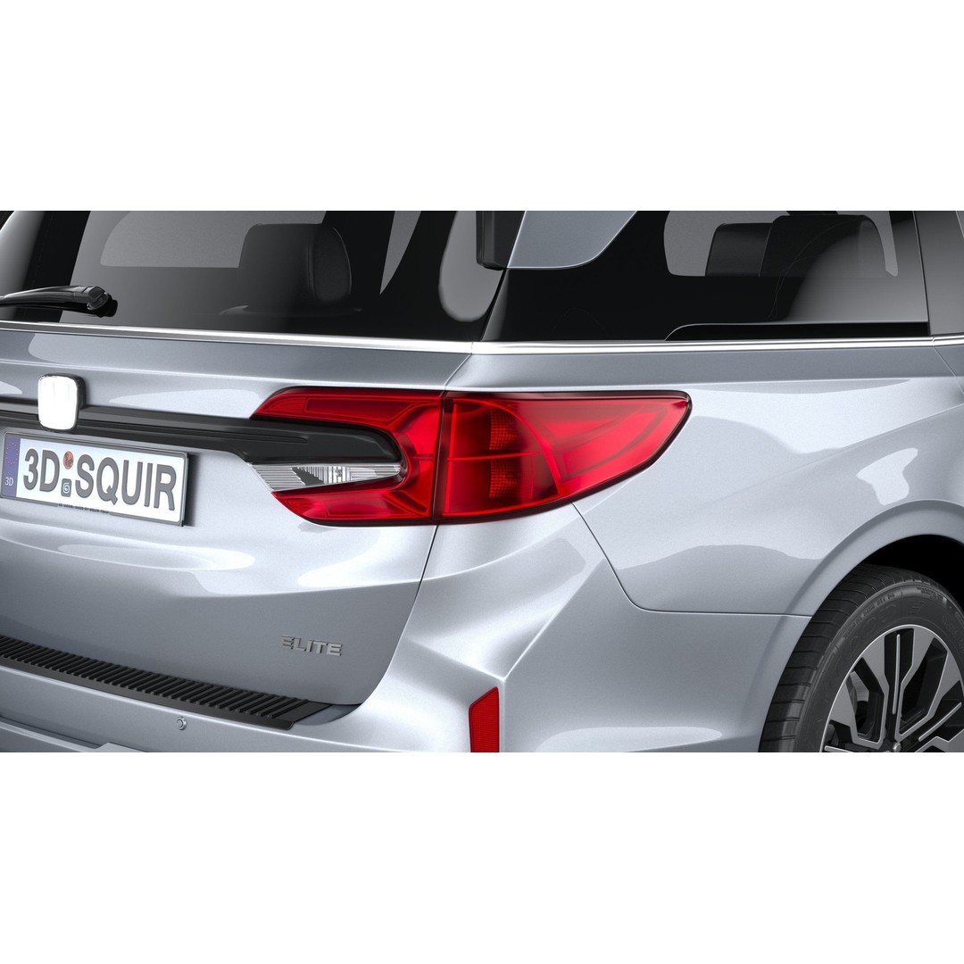Honda Odyssey 2025 3D Model – High Poly Car Asset, FBX, OBJ - View 20