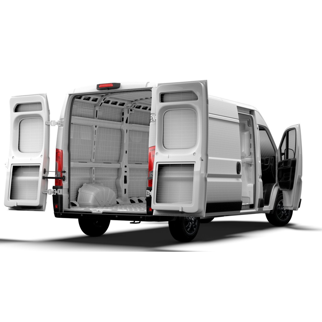 RAM Promaster Van L3H2 HQ Interior 3D Model – High Poly Vehicle Asset, FBX - View 21