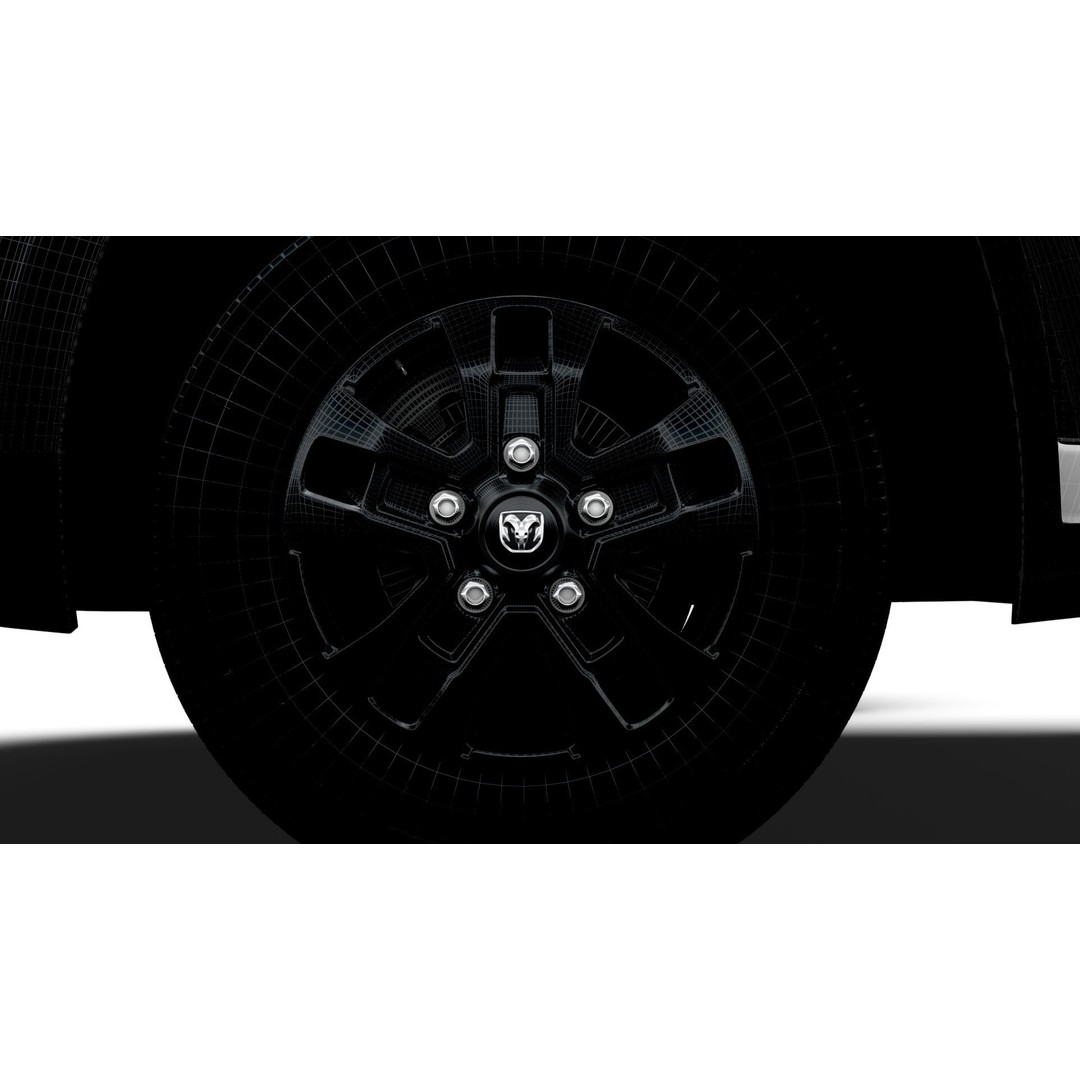 RAM Promaster Van L3H2 HQ Interior 3D Model – High Poly Vehicle Asset, FBX - View 28