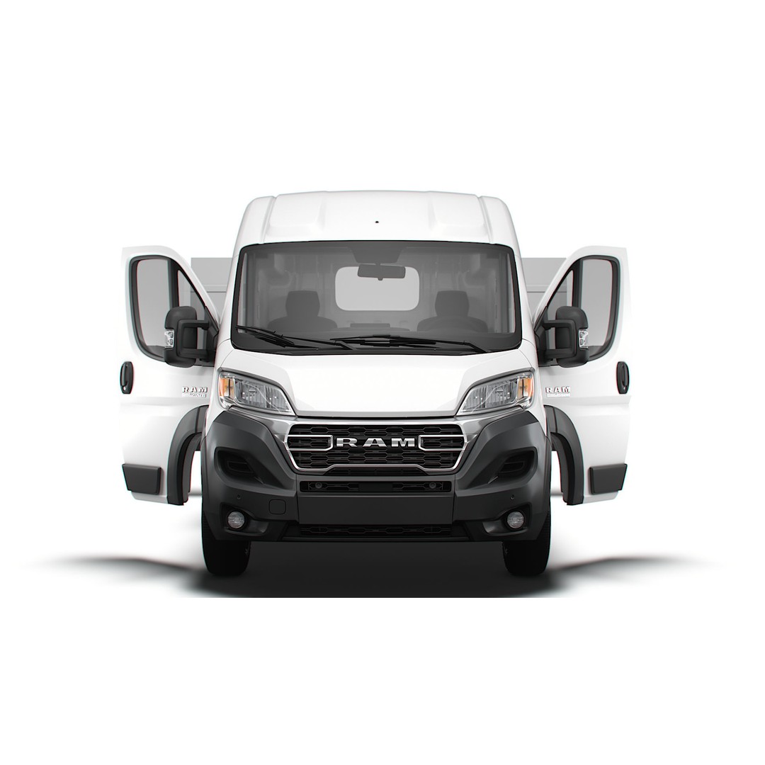 RAM Promaster Van L3H2 HQ Interior 3D Model – High Poly Vehicle Asset, FBX - View 8