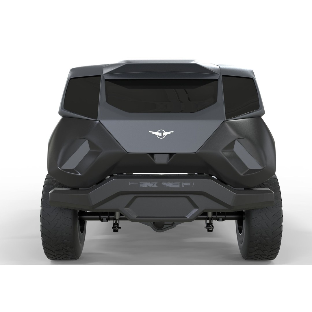 2020 Rezvani Tank X 3D Model – High Poly Offroad SUV, FBX, Blender - View 5