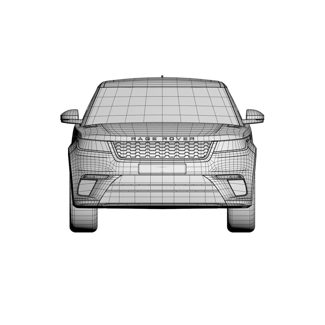 Luxury SUV 3D Model – Unbranded Mid Poly Vehicle for Visualization - View 12