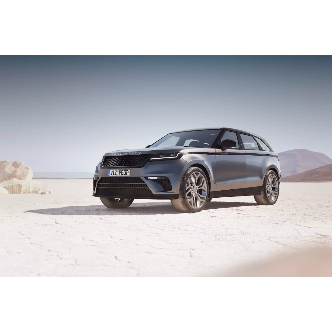 Luxury SUV 3D Model – Unbranded Mid Poly Vehicle for Visualization - View 2