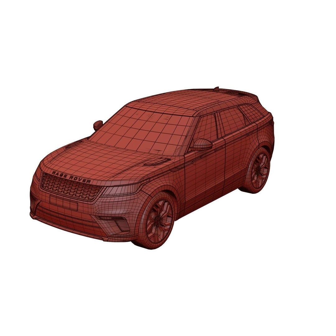 Luxury SUV 3D Model – Unbranded Mid Poly Vehicle for Visualization - View 6