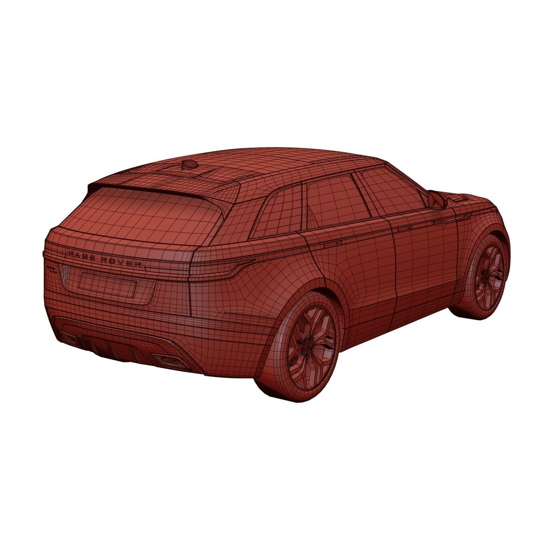 Luxury SUV 3D Model – Unbranded Mid Poly Vehicle for Visualization - View 7