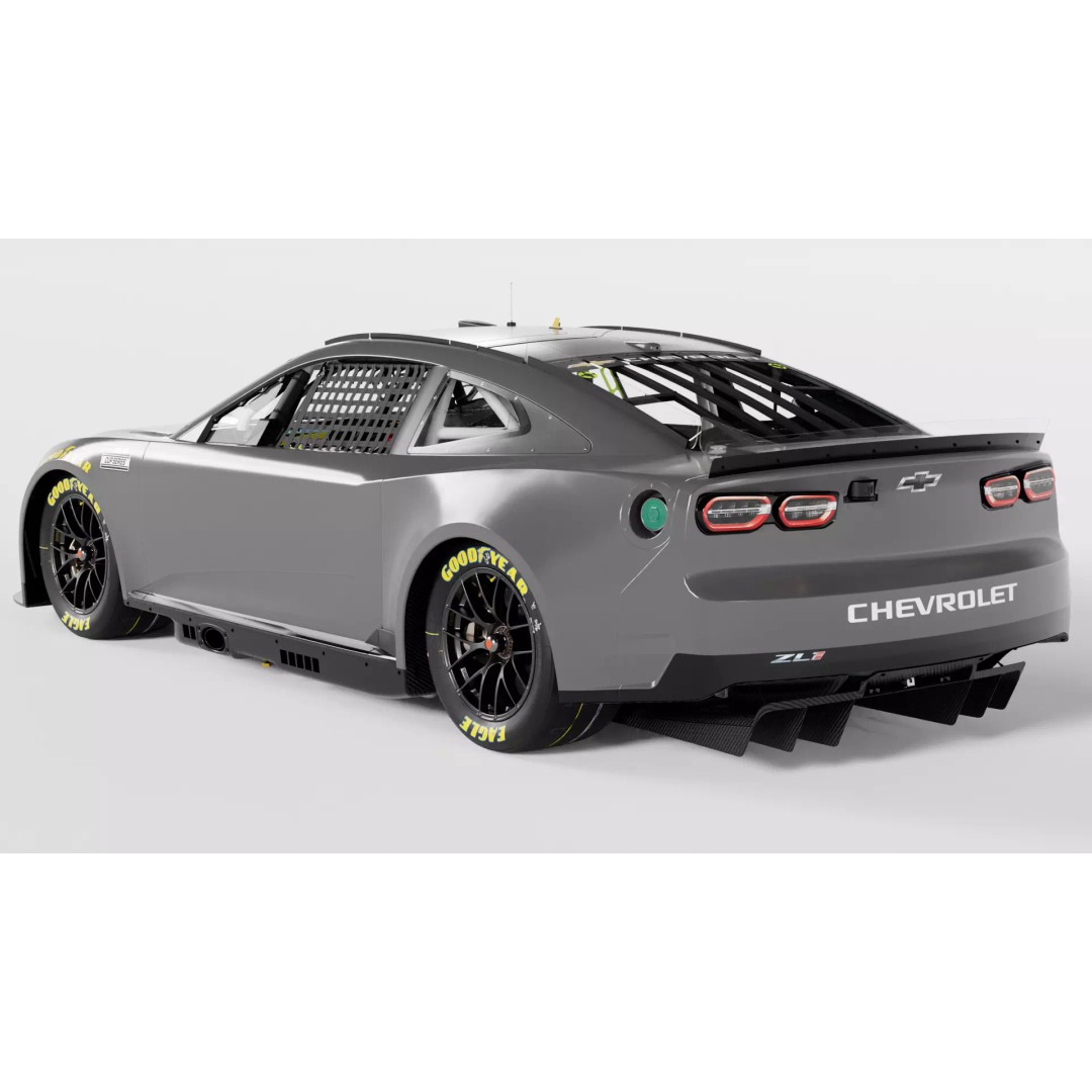 2026 Chevrolet Camaro 3D Model – High Poly Racing Car with PBR Textures - View 10