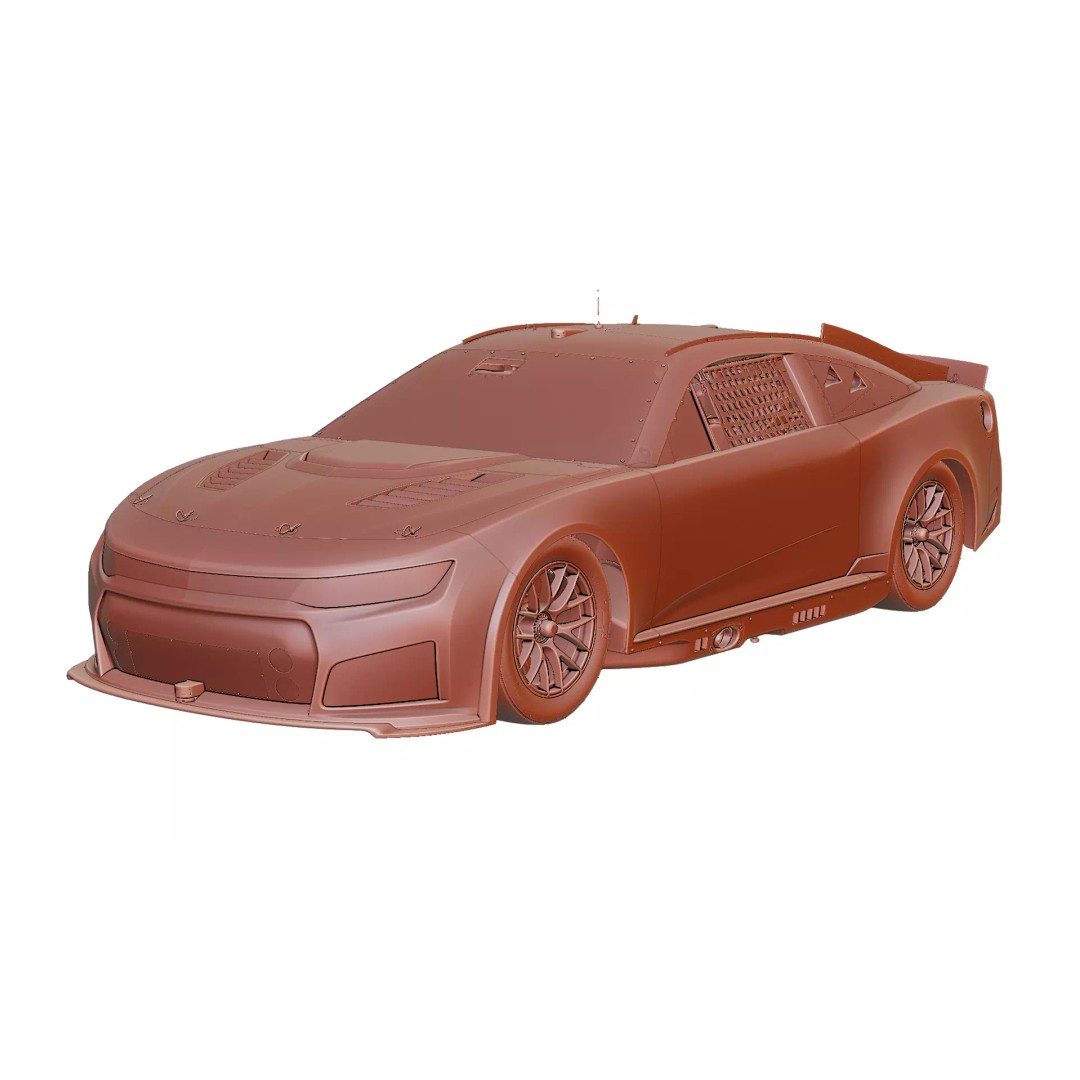 2026 Chevrolet Camaro 3D Model – High Poly Racing Car with PBR Textures - View 11