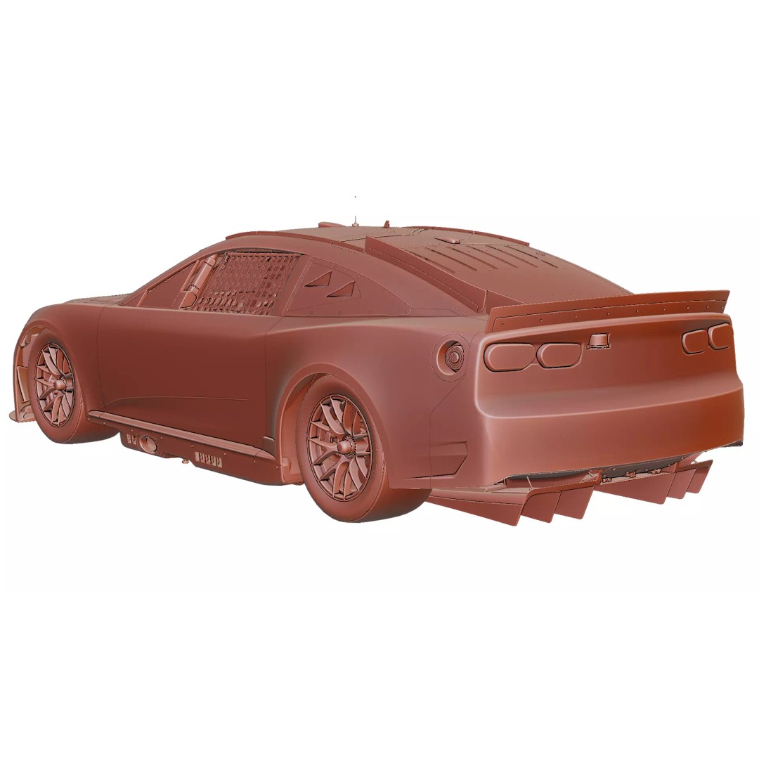 2026 Chevrolet Camaro 3D Model – High Poly Racing Car with PBR Textures - View 18