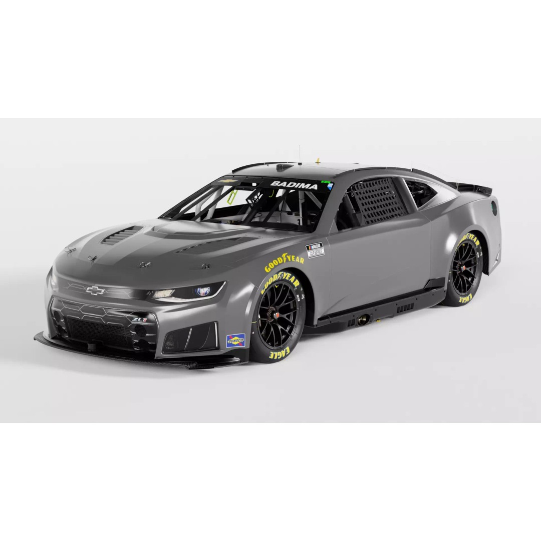 2026 Chevrolet Camaro 3D Model – High Poly Racing Car with PBR Textures - View 2
