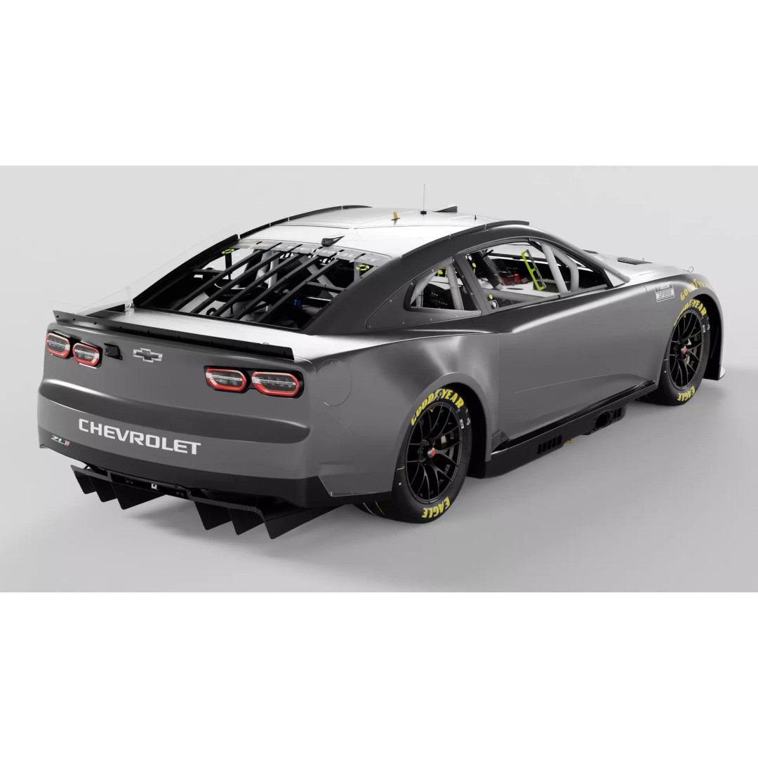 2026 Chevrolet Camaro 3D Model – High Poly Racing Car with PBR Textures - View 4