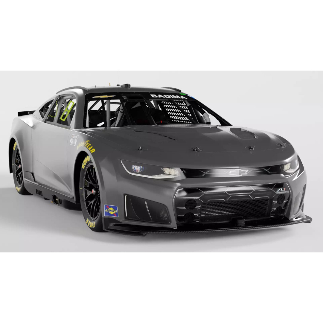 2026 Chevrolet Camaro 3D Model – High Poly Racing Car with PBR Textures - View 6