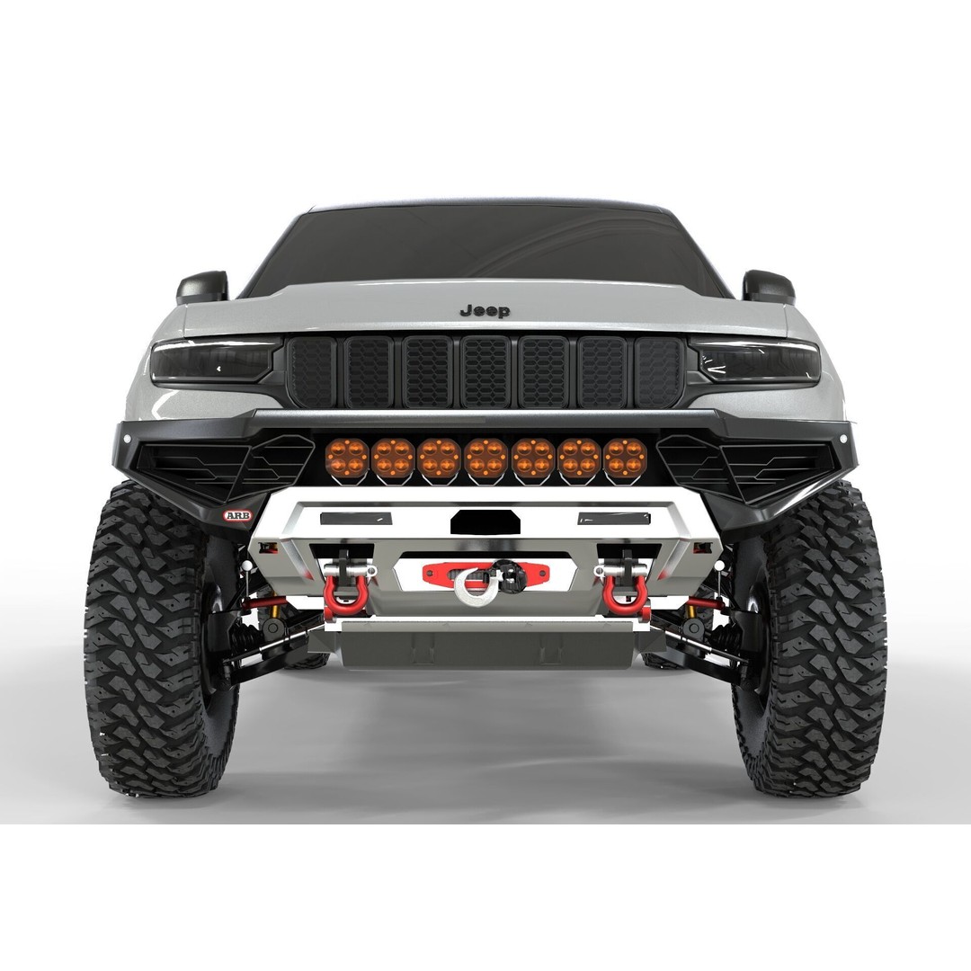 Jeep Cherokee 2023 3D Model – High Poly Off Road Asset, FBX, OBJ, Blender - View 5