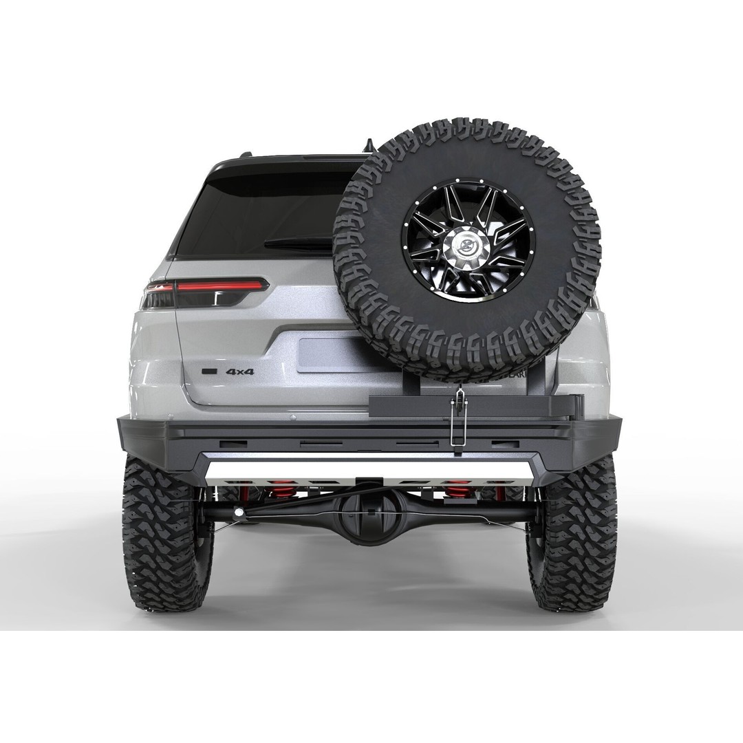 Jeep Cherokee 2023 3D Model – High Poly Off Road Asset, FBX, OBJ, Blender - View 6