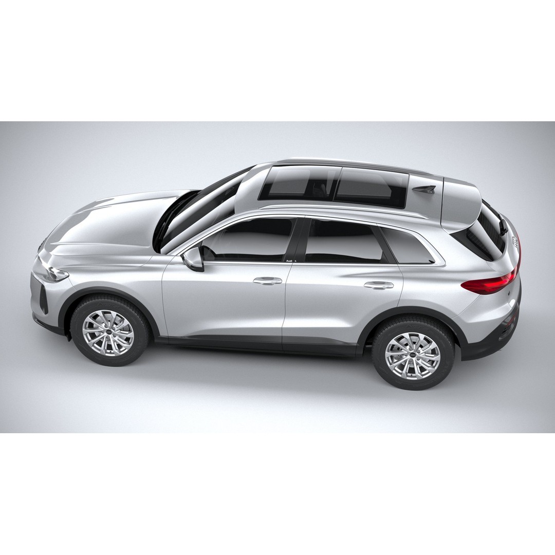 Audi Q5 3D Model – High Poly SUV, FBX, OBJ, Game Ready - View 11