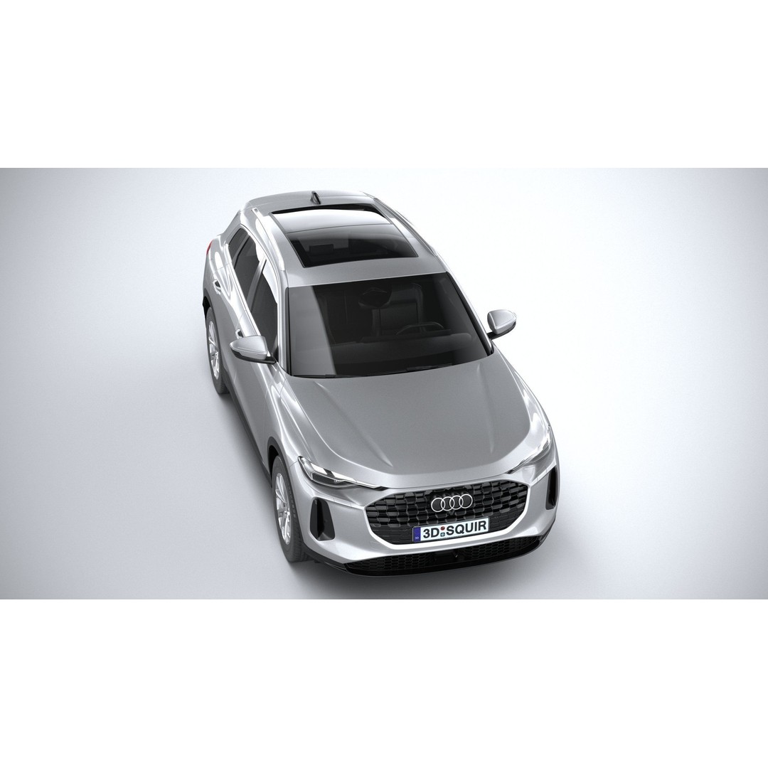 Audi Q5 3D Model – High Poly SUV, FBX, OBJ, Game Ready - View 14