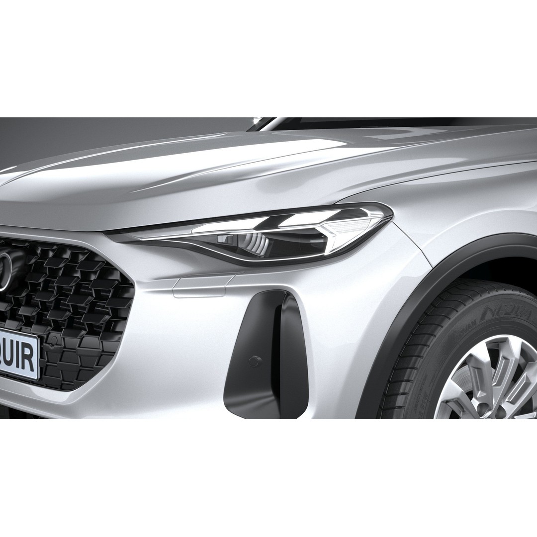 Audi Q5 3D Model – High Poly SUV, FBX, OBJ, Game Ready - View 16