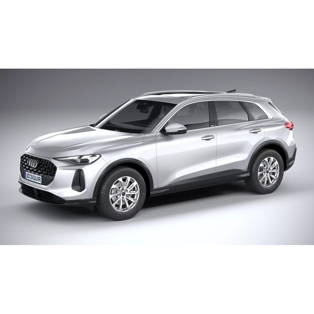 Audi Q5 3D Model – High Poly SUV, FBX, OBJ, Game Ready - View 2