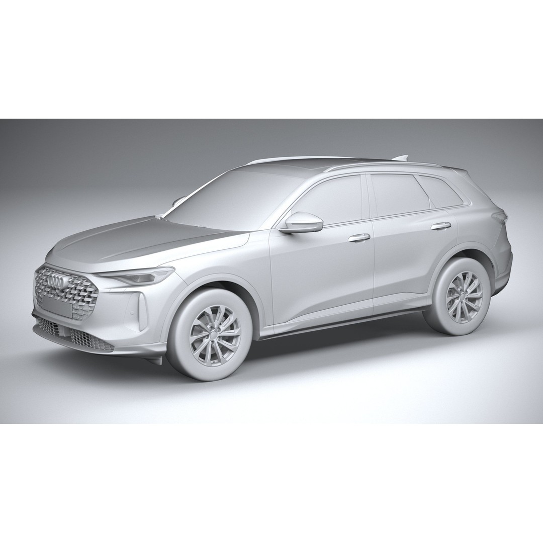 Audi Q5 3D Model – High Poly SUV, FBX, OBJ, Game Ready - View 21