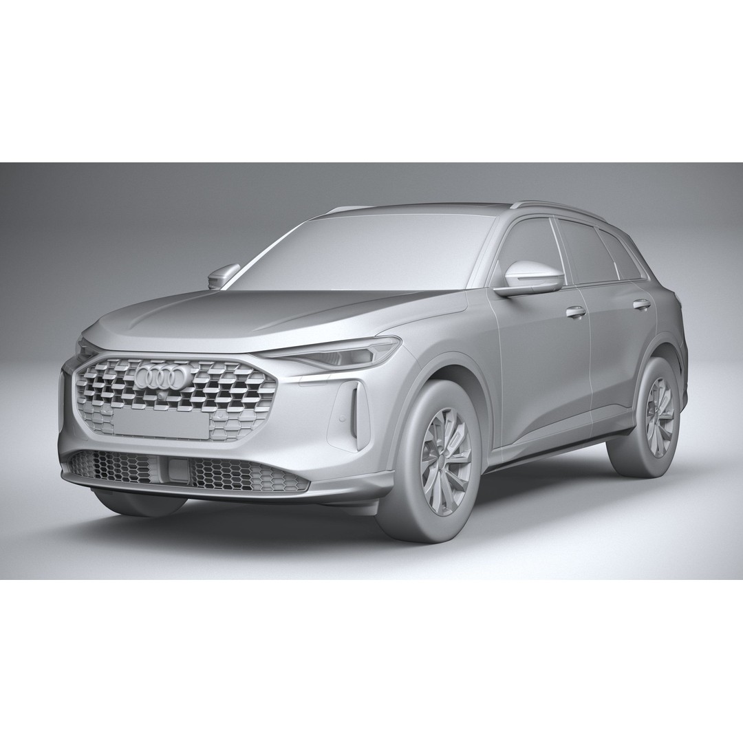 Audi Q5 3D Model – High Poly SUV, FBX, OBJ, Game Ready - View 22