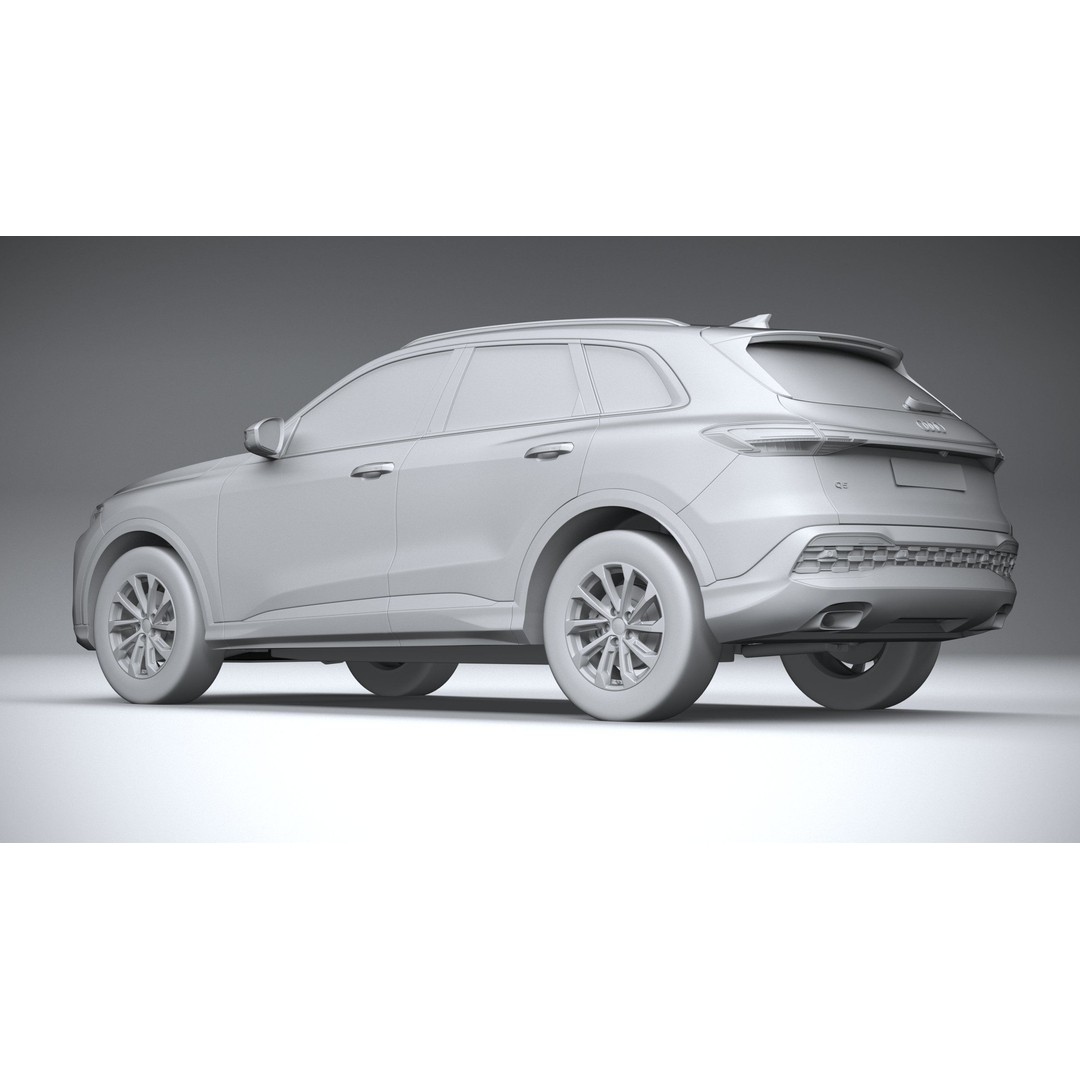 Audi Q5 3D Model – High Poly SUV, FBX, OBJ, Game Ready - View 23