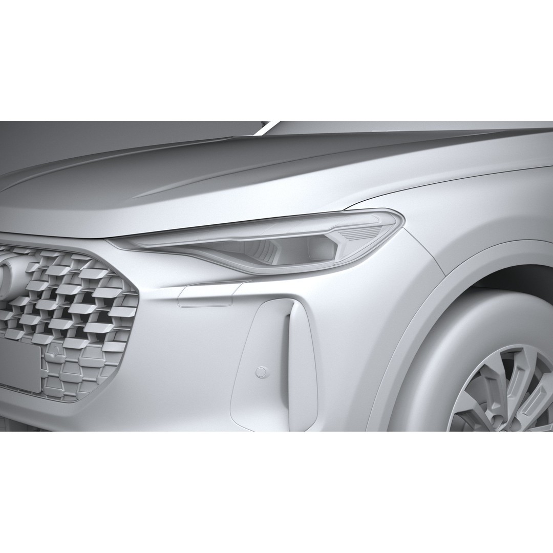 Audi Q5 3D Model – High Poly SUV, FBX, OBJ, Game Ready - View 25