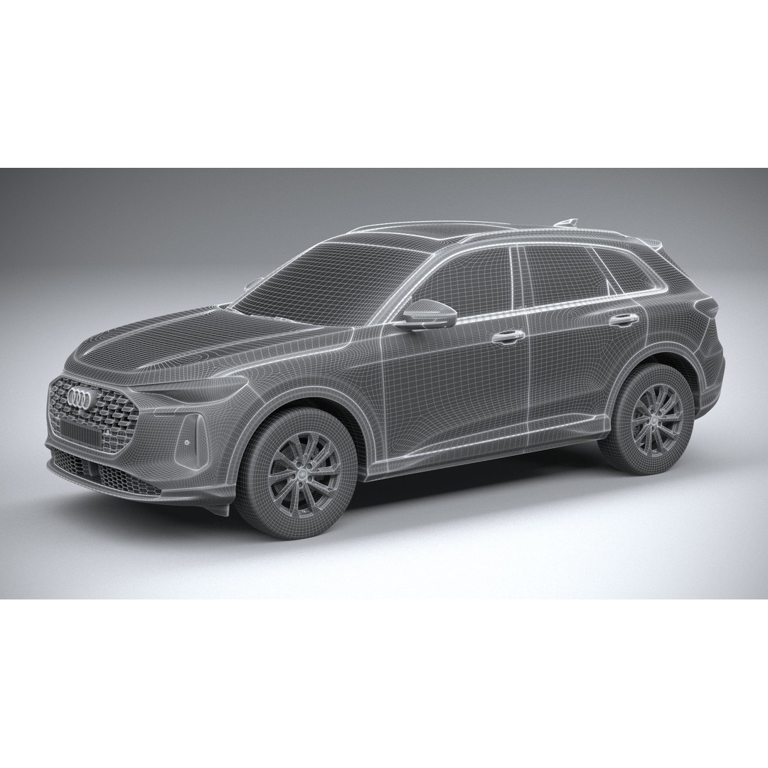 Audi Q5 3D Model – High Poly SUV, FBX, OBJ, Game Ready - View 28