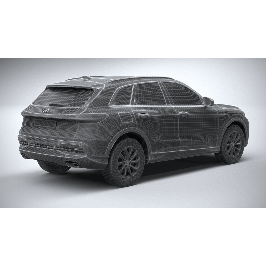 Audi Q5 3D Model – High Poly SUV, FBX, OBJ, Game Ready - View 29