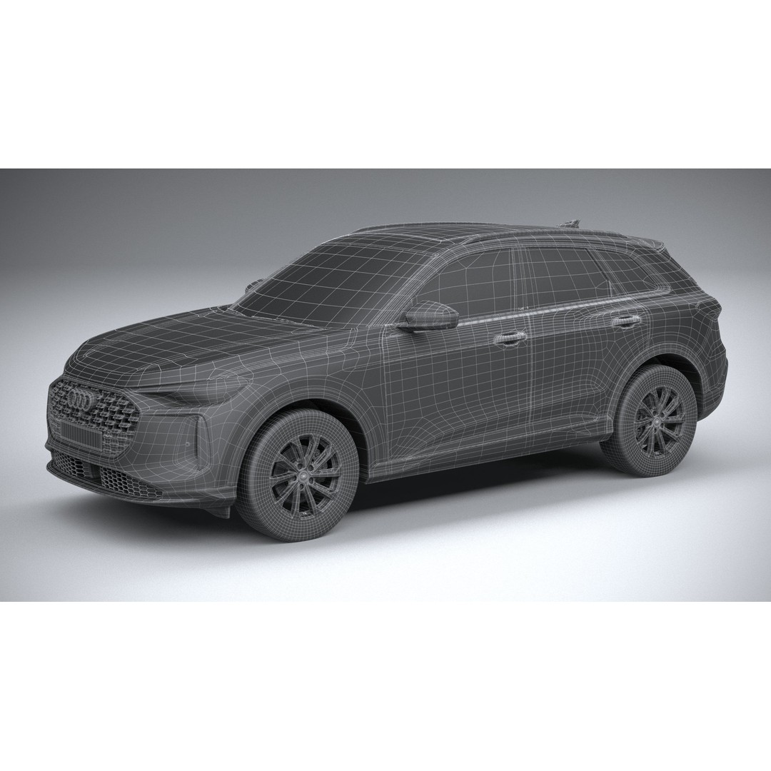 Audi Q5 3D Model – High Poly SUV, FBX, OBJ, Game Ready - View 30